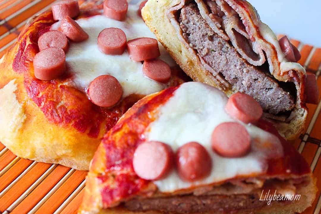 Pizza burger - Panini Sopraffini