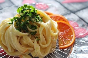 Tagliatelle all'arancia | paninisopraffini.com
