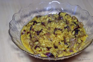 Risotto radicchio e salsiccia allo zafferano | paninisopraffini