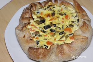 Torta salata alle verdure senza glutine