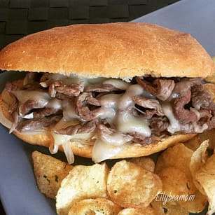 Panino farcito Philly Cheese Steak | paninisopraffini.com