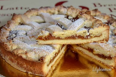 Crostata con marmellata di fichi | paninisopraffini.com