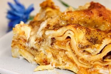 Lasagne zucca e salsiccia | paninisopraffini.com