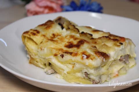 Lasagne verza e salsiccia