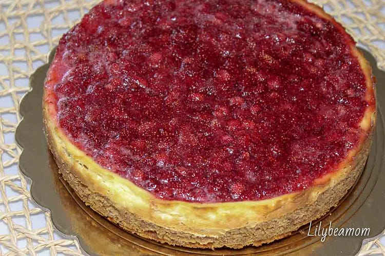 Cheesecake alle fragoline di bosco | paninisopraffini.com