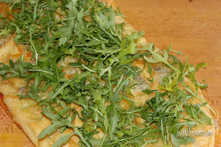 Schiacciata rucola e gorgonzola | paninisopraffini.com
