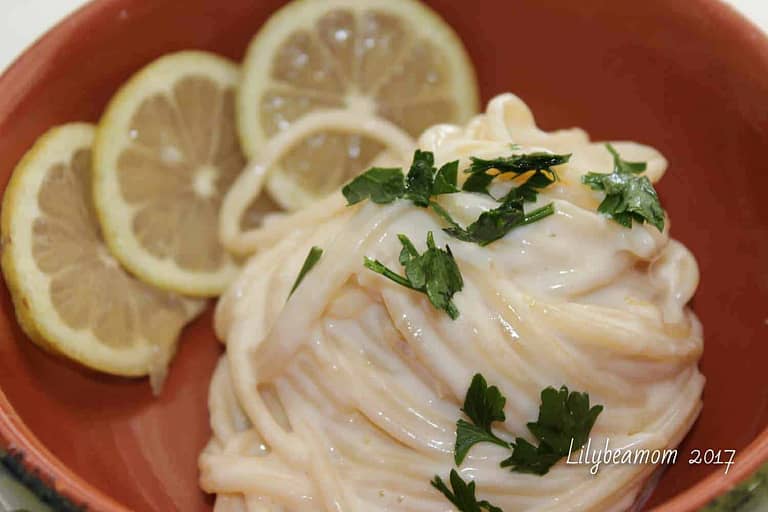 Spaghetti al limone
