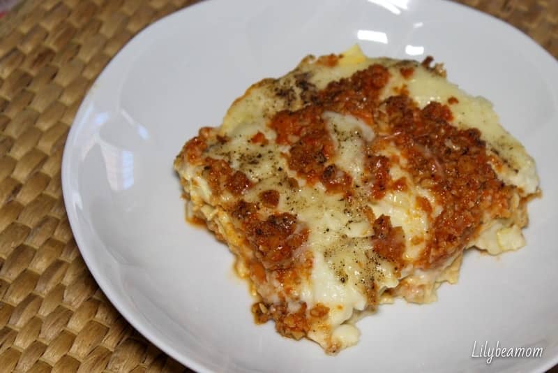 Lasagne al ragù di seitan | paninisopraffini.com