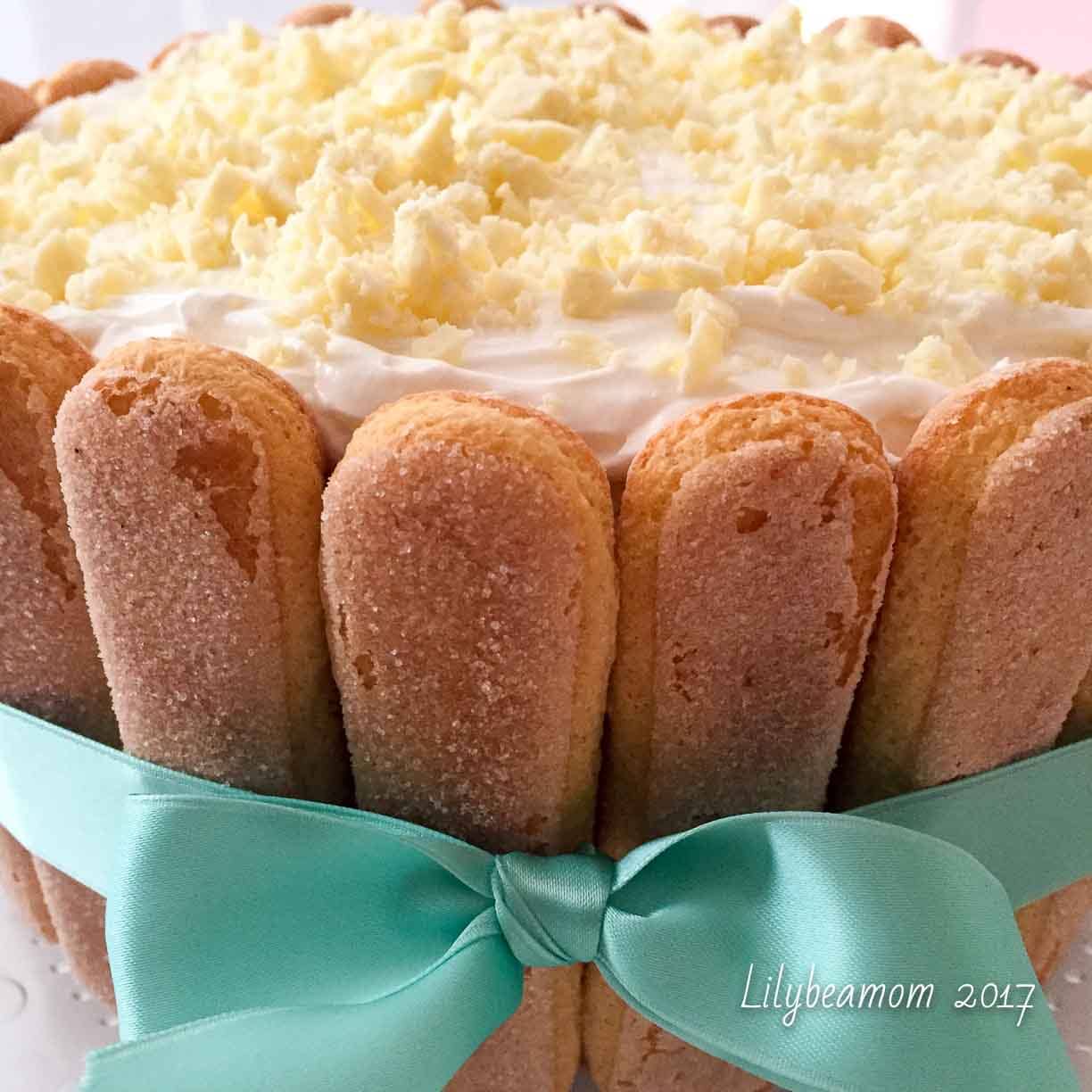 Torta al limoncello e cioccolato bianco - Panini Sopraffini